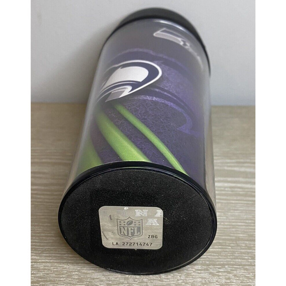 Seattle Seahawks NFL Travel Tumbler 14 oz Full Wrap Logo Double Wall Acrylic NEW - Picture 4 of 4